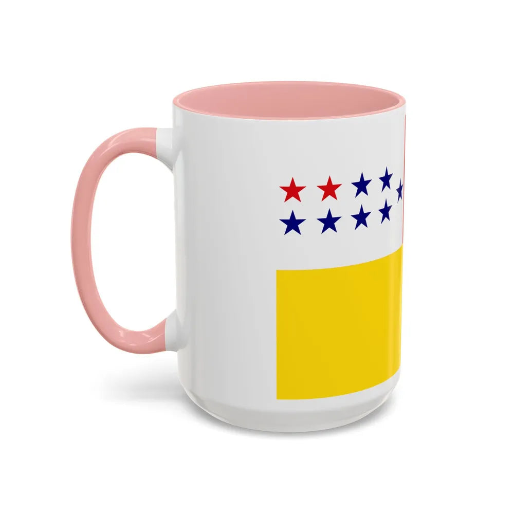 Flag of Chone Ecuador - Accent Coffee Mug-Go Mug Yourself