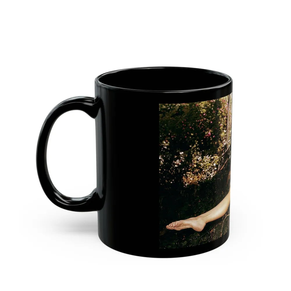 Yvette Vickers #46 - Playboy 1959 Photo (Vintage Female Icon) Black Coffee Mug-Go Mug Yourself