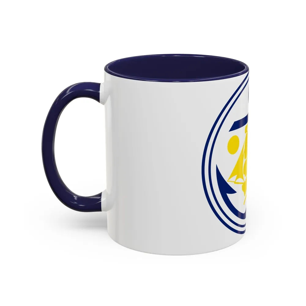 Seal of Anchorage Alaska - Accent Coffee Mug-Go Mug Yourself