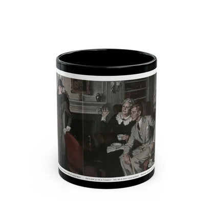 Free Woman (1), Redbook, December 1936 - Black Coffee Mug-11oz-Go Mug Yourself