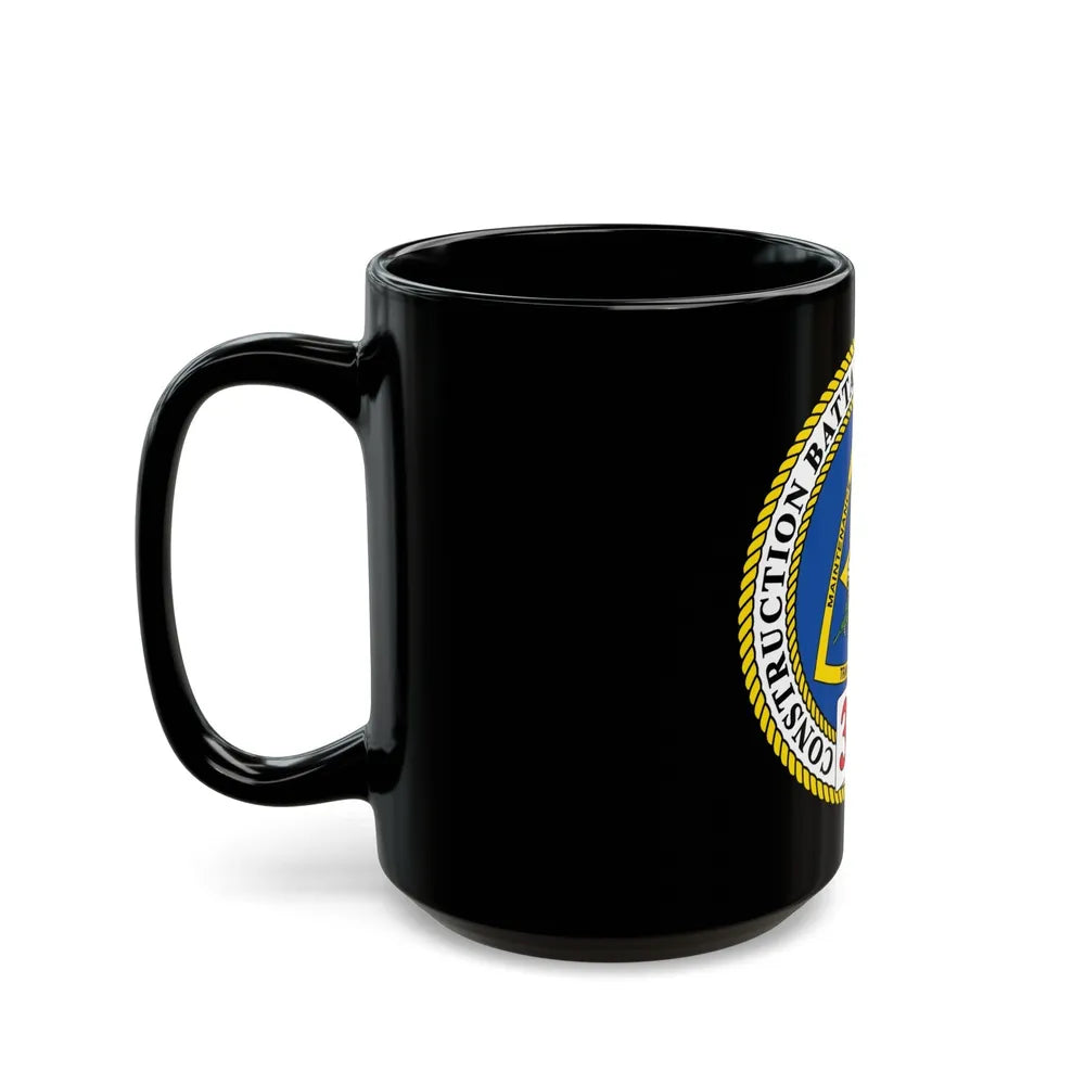 CBMU 303 (U.S. Navy) Black Coffee Mug-Go Mug Yourself