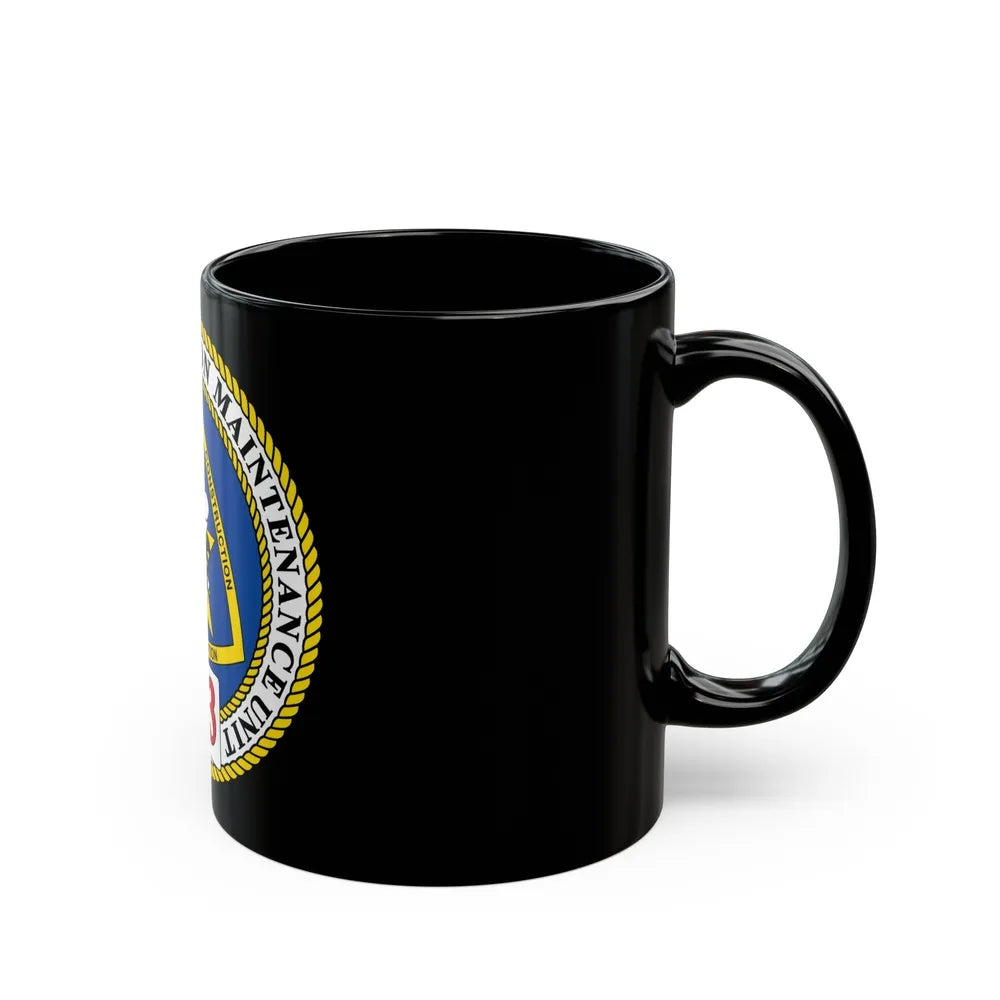 CBMU 303 (U.S. Navy) Black Coffee Mug-Go Mug Yourself