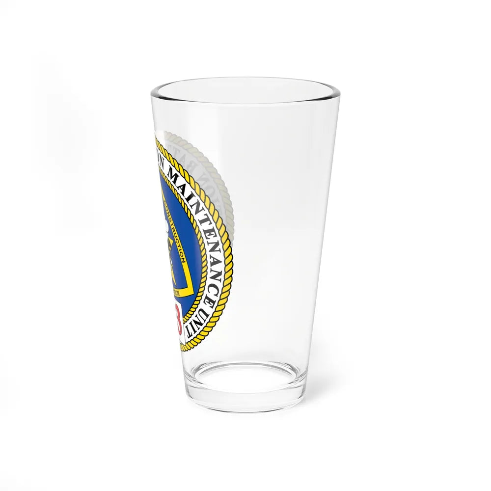 CBMU 303 (U.S. Navy) Pint Glass 16oz-Go Mug Yourself