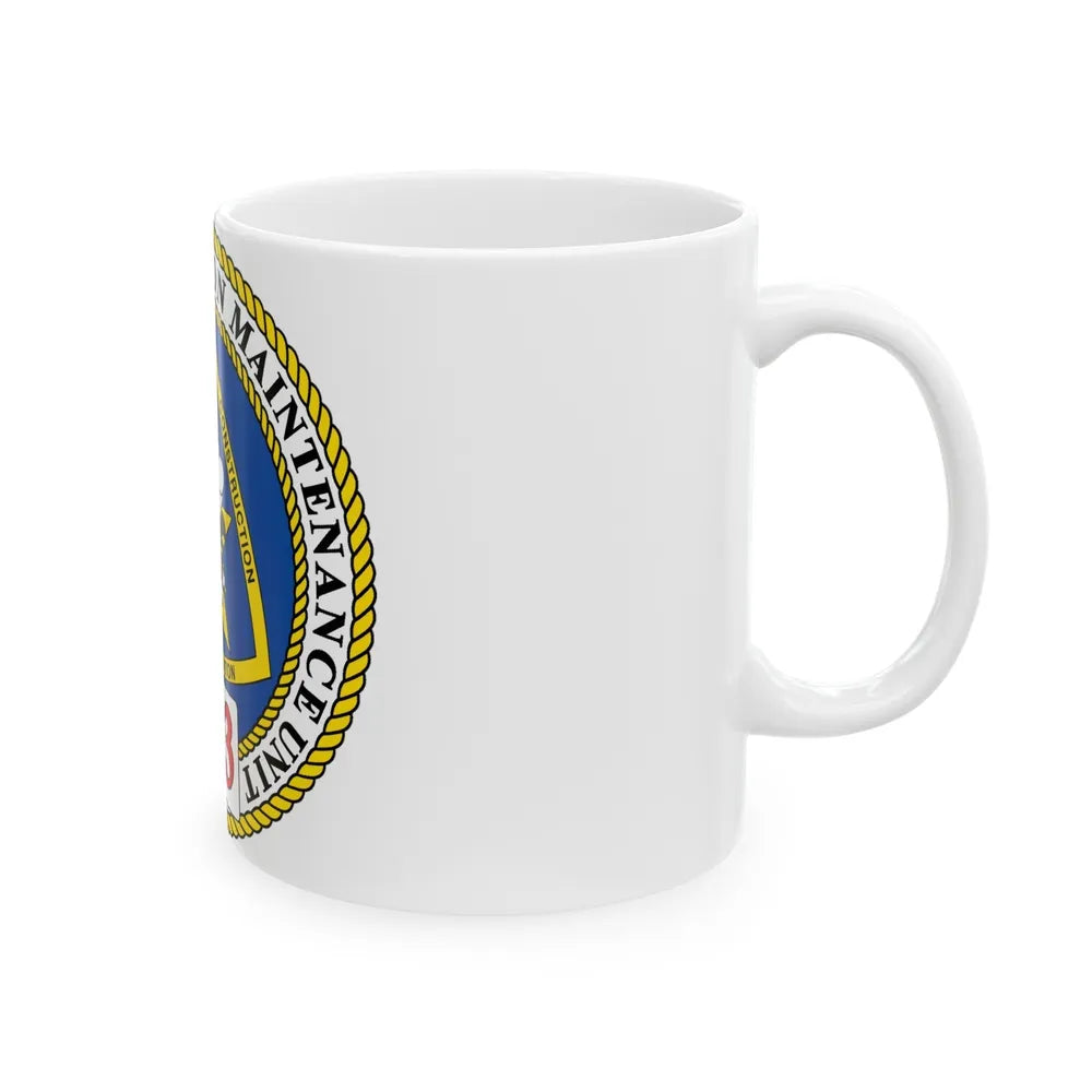 CBMU 303 (U.S. Navy) White Coffee Mug-Go Mug Yourself