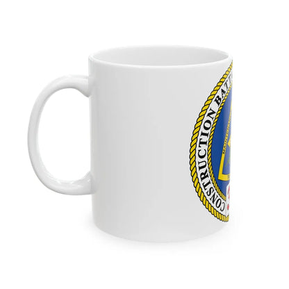 CBMU 303 (U.S. Navy) White Coffee Mug-Go Mug Yourself