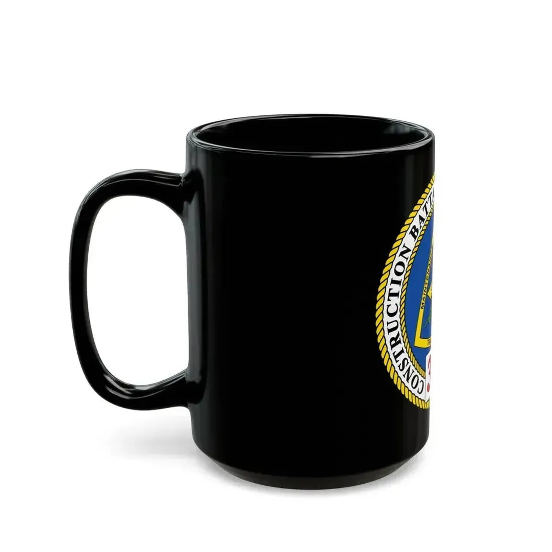 CBMU 303 (U.S. Navy) Black Coffee Mug - Go Mug Yourself