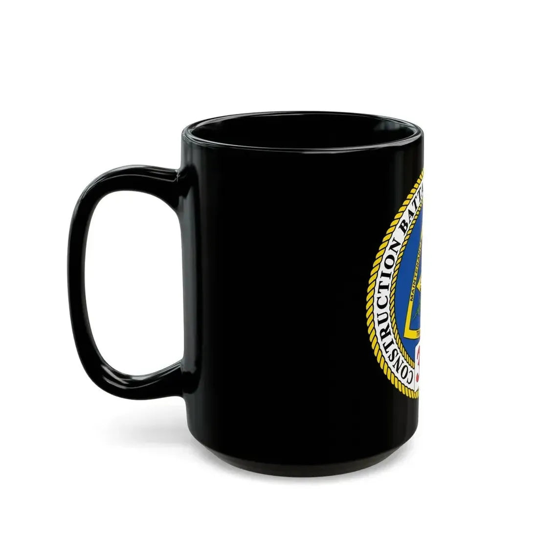 CBMU 303 (U.S. Navy) Black Coffee Mug - Go Mug Yourself