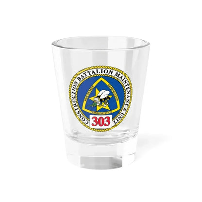CBMU 303 (U.S. Navy) Shot Glass 1.5oz 1.5oz - Go Mug Yourself