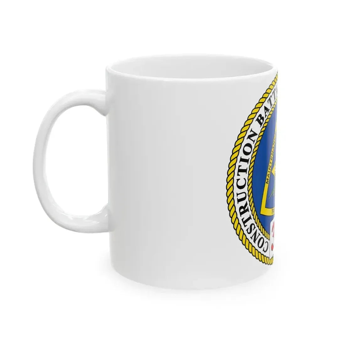 CBMU 303 (U.S. Navy) White Coffee Mug - Go Mug Yourself