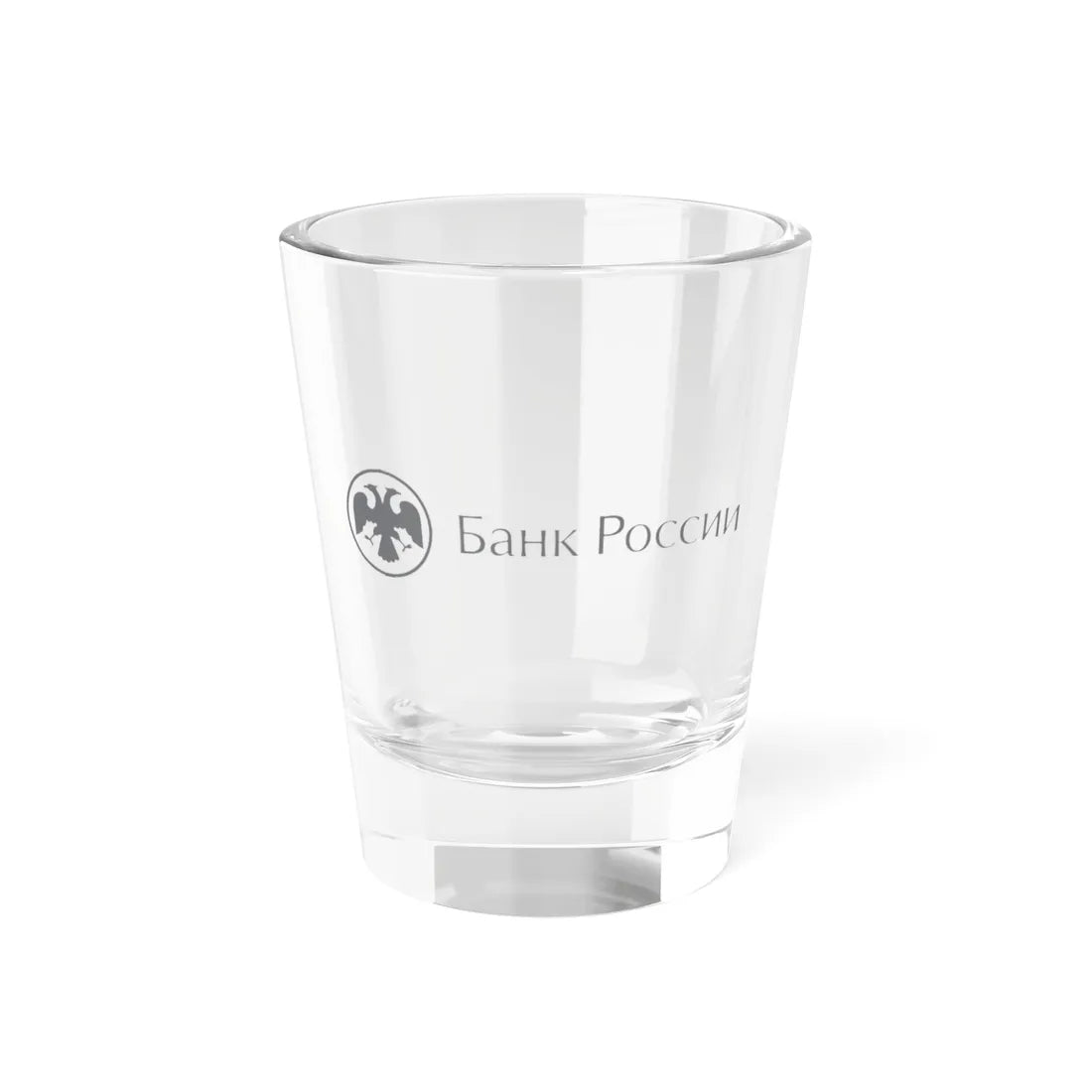 CBRF logo (Russia) (Coat of Arms) Shot Glass 1.5oz 1.5oz - Go Mug Yourself