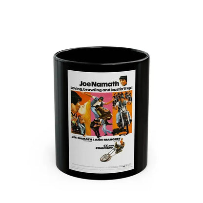 CC AND COMPANY 1970 Movie Poster - Black Coffee Mug 11oz - Go Mug Yourself