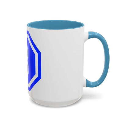 VIII Corps (U.S. Army) Accent Coffee Mug-Go Mug Yourself