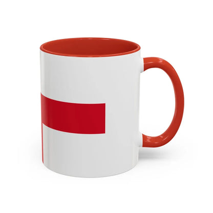 Flag of Kirkop Malta - Accent Coffee Mug-Go Mug Yourself