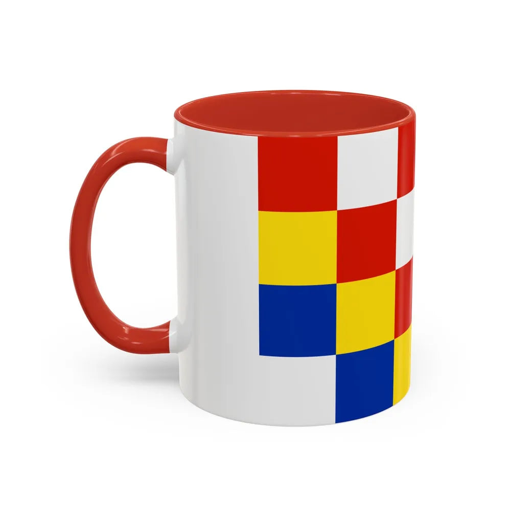 Flag of Antwerp Belgium - Accent Coffee Mug-Go Mug Yourself