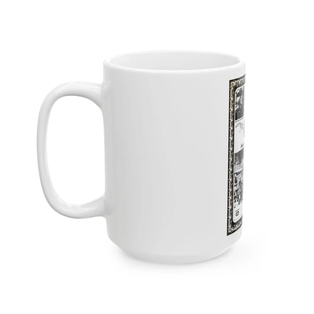 Chicago 1974 (Music Poster) White Coffee Mug-Go Mug Yourself