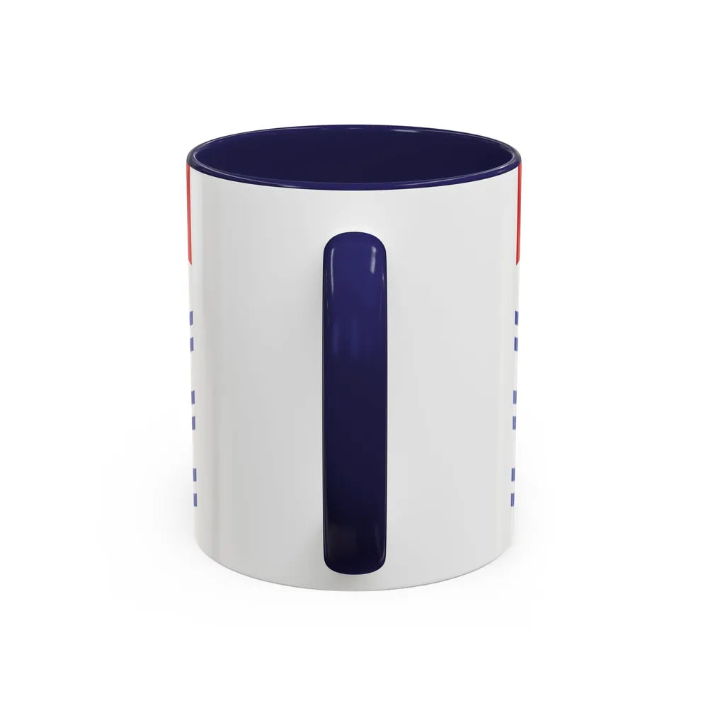 Flag of Barrie Canada - Accent Coffee Mug-Go Mug Yourself