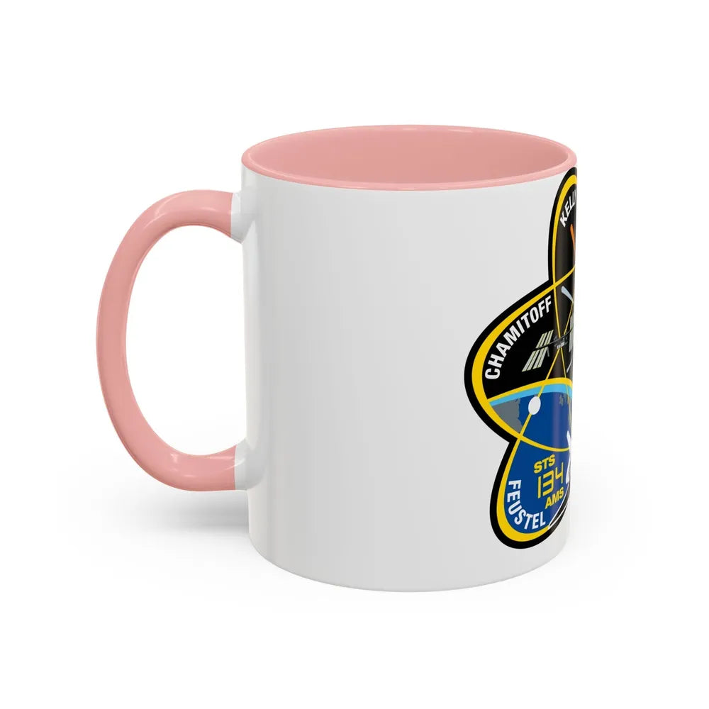 STS 134 (NASA) Accent Coffee Mug-Go Mug Yourself