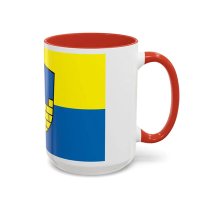 Flag of Bautzen Germany - Accent Coffee Mug-Go Mug Yourself