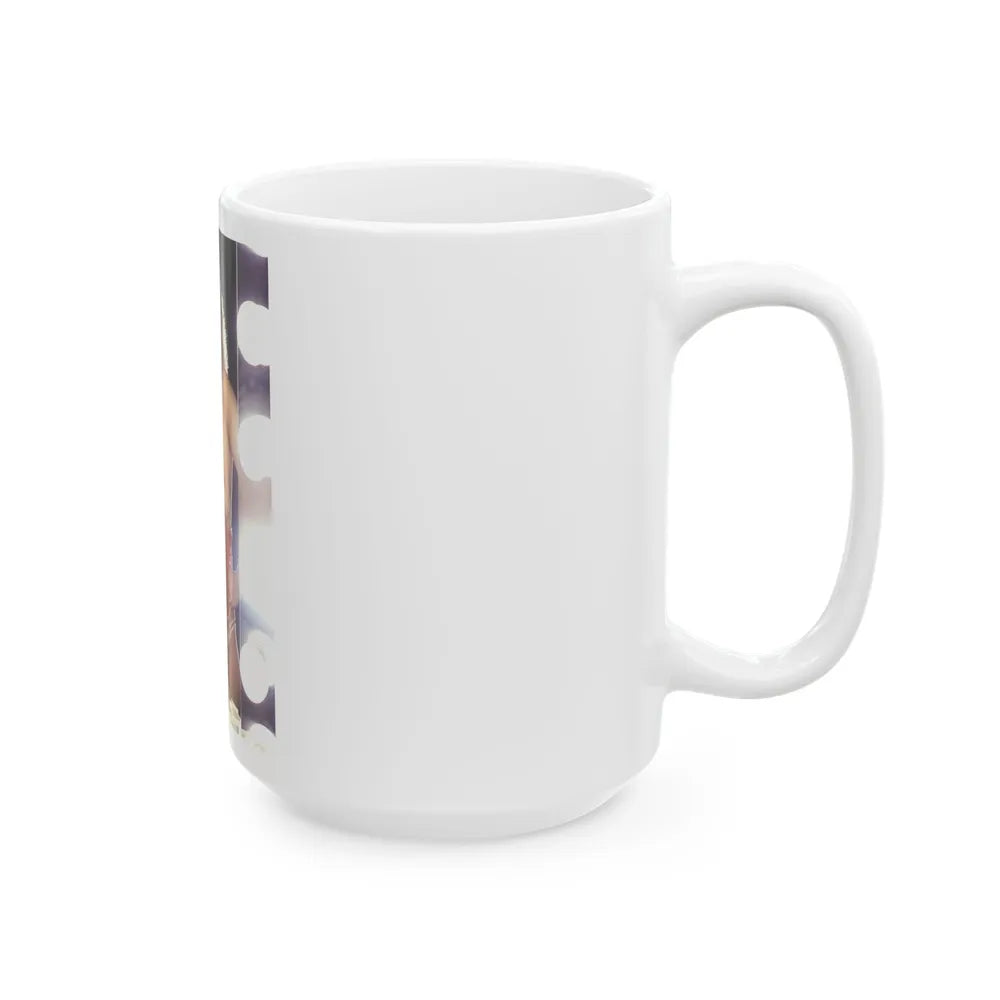 Linda Blair #106 - Partially Topless (Vintage Female Icon) White Coffee Mug-Go Mug Yourself