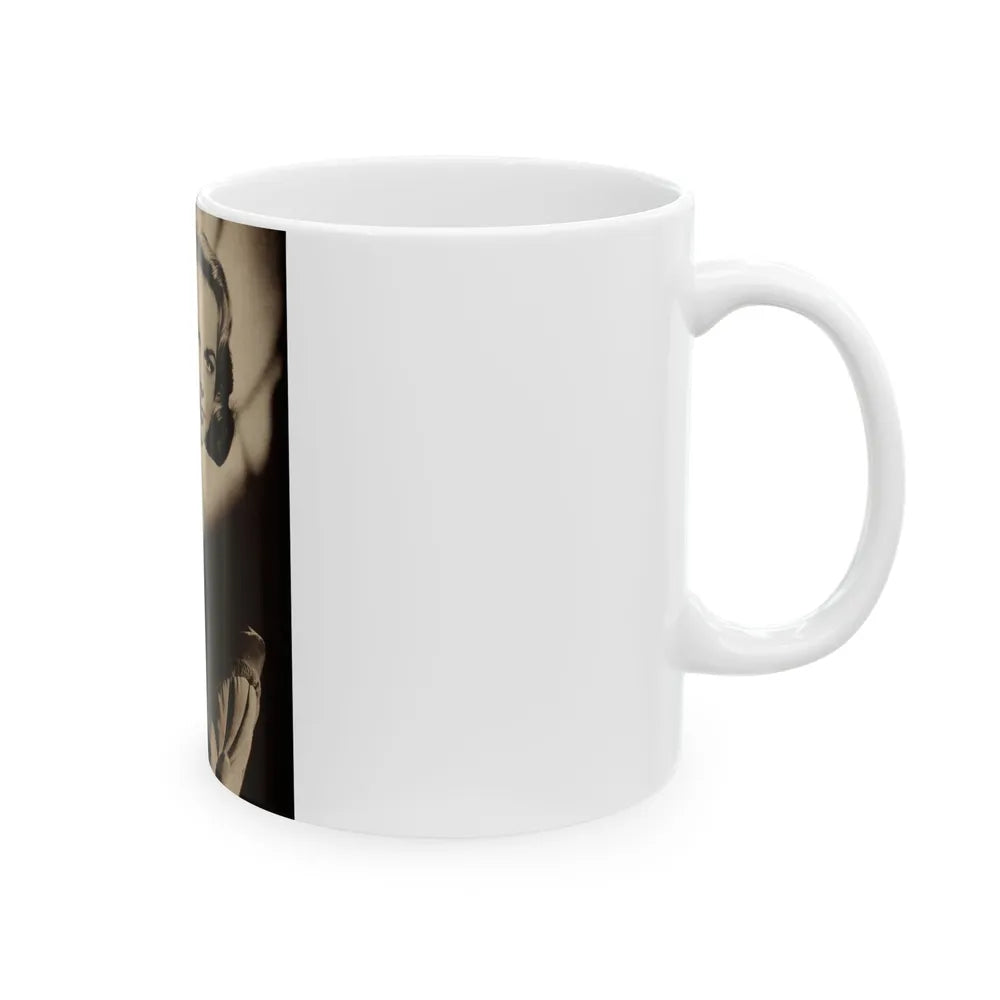 Terry Moore #540 - Magazine Page Photo (Vintage Female Icon) White Coffee Mug-Go Mug Yourself