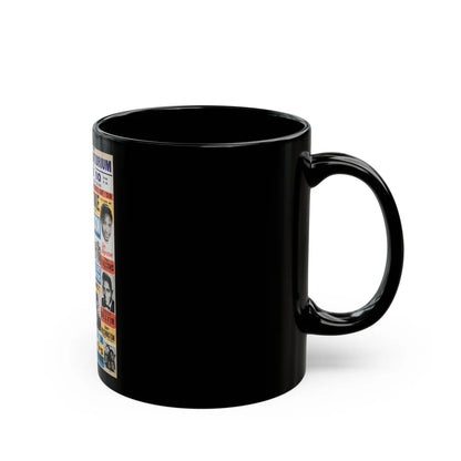 Sam Cooke 1959 (Music Poster) Black Coffee Mug-Go Mug Yourself