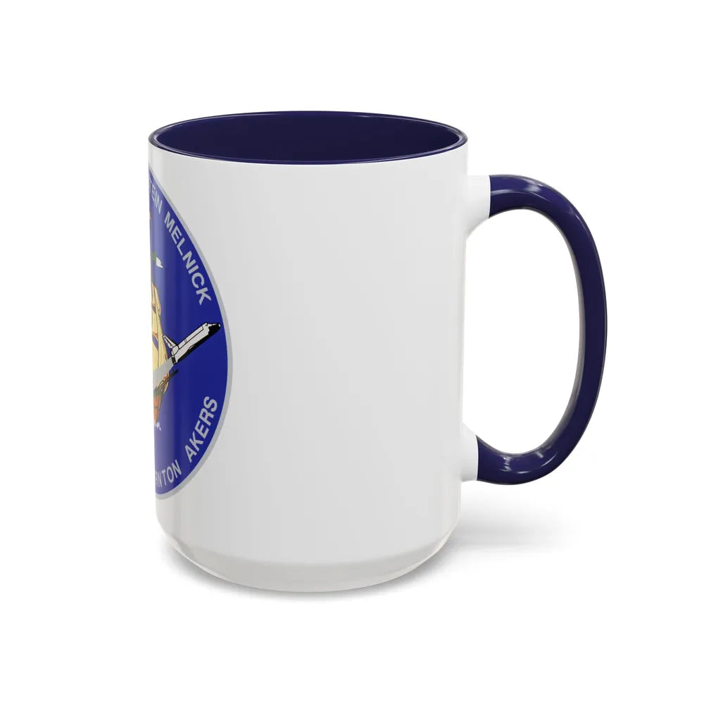 STS 49 (NASA) Accent Coffee Mug-Go Mug Yourself