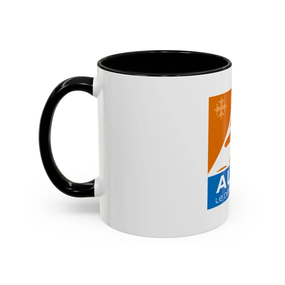 Flag of Aude France - Accent Coffee Mug-Go Mug Yourself