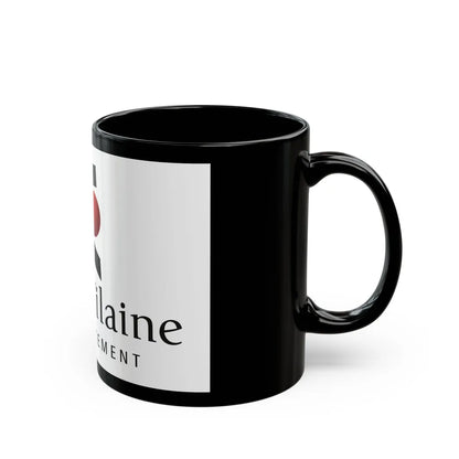 Flag of Ille et Vilaine France - Black Coffee Mug-Go Mug Yourself