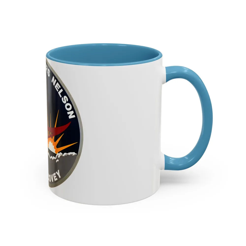 STS 26 (NASA) Accent Coffee Mug-Go Mug Yourself