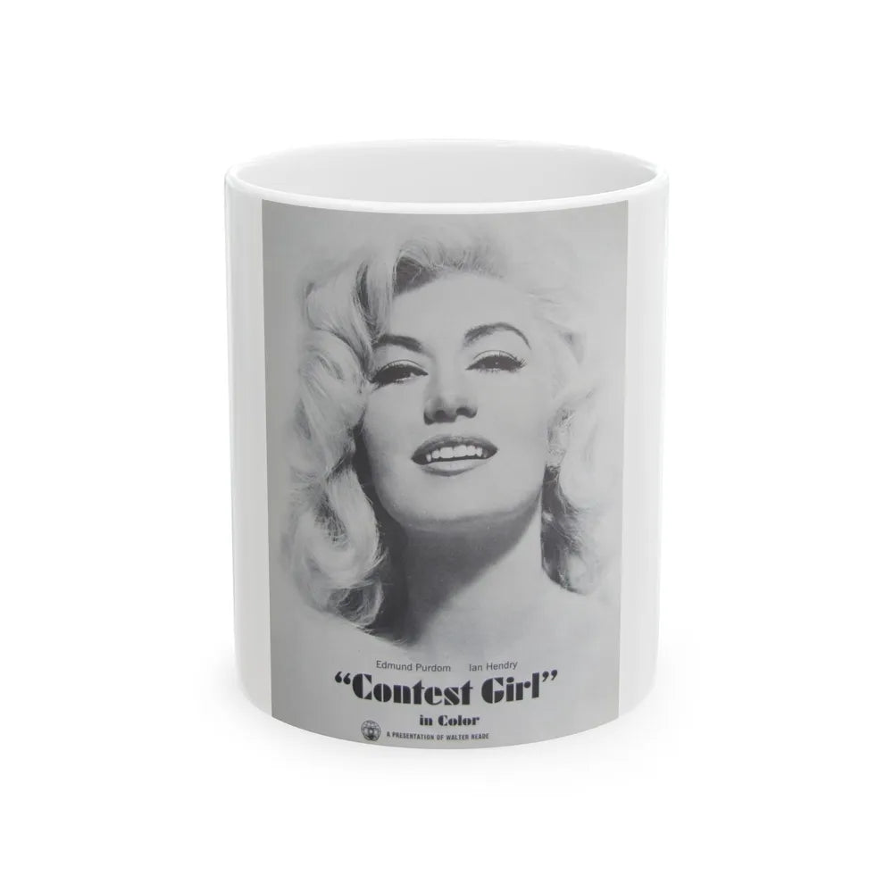 Janette Scott #31 (Vintage Female Icon) White Coffee Mug-11oz-Go Mug Yourself