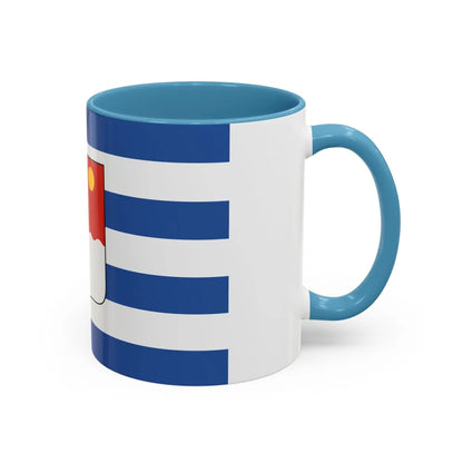 Flag of Batumi Georgia - Accent Coffee Mug-Go Mug Yourself