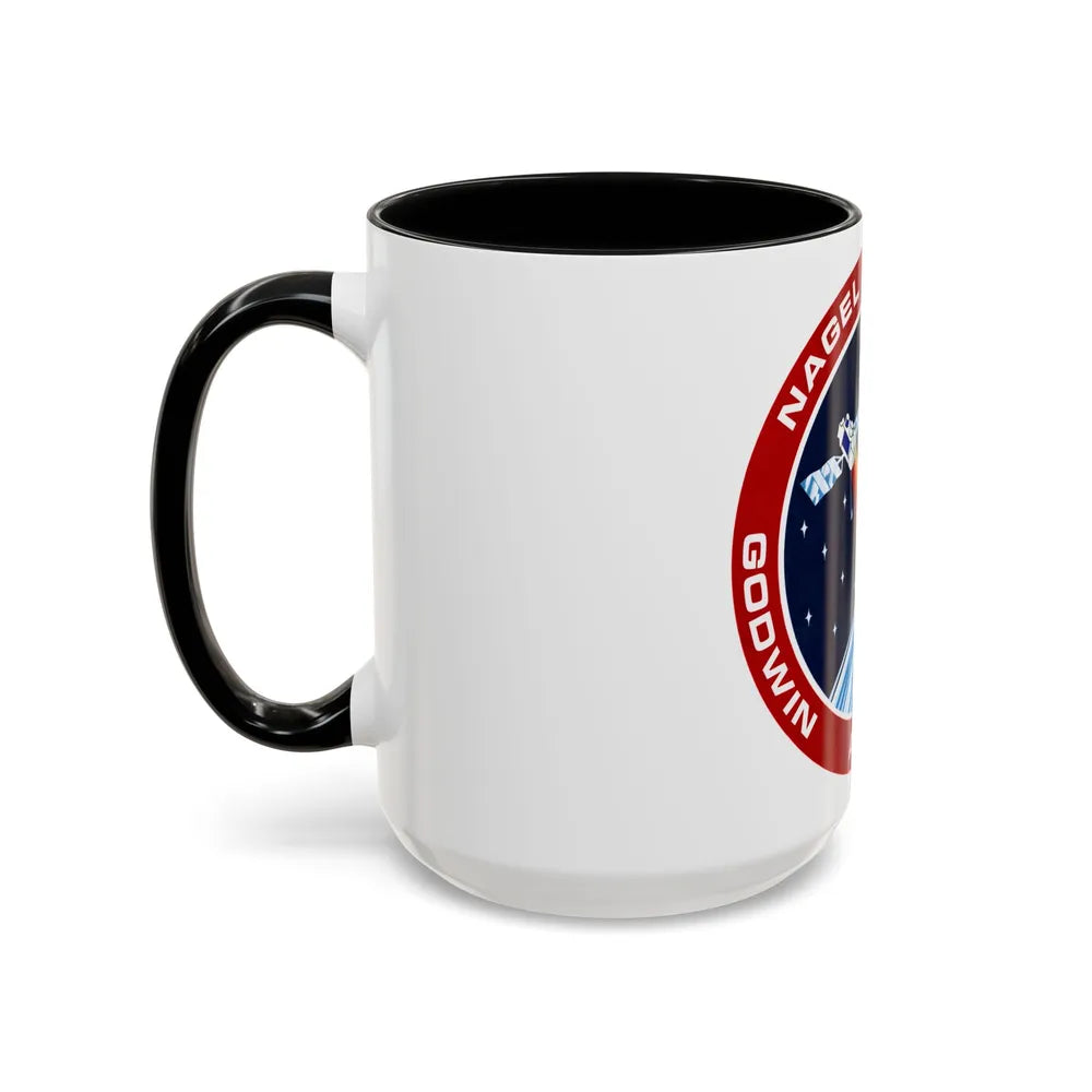 STS 37 (NASA) Accent Coffee Mug-Go Mug Yourself