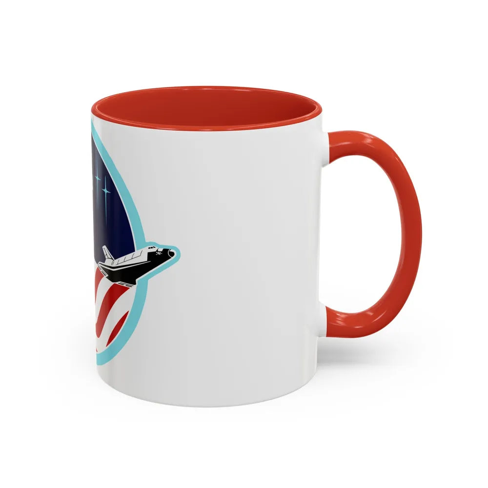 STS 2 (NASA) Accent Coffee Mug-Go Mug Yourself