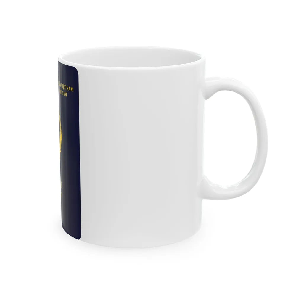 Vietnam Passport - White Coffee Mug-Go Mug Yourself