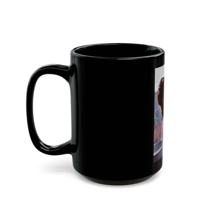 Tina Louise #96 - See through night gown (Vintage Female Icon) Black Coffee Mug-Go Mug Yourself