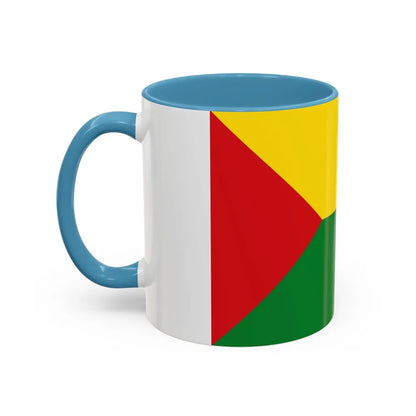 Flag of Abejorral Colombia - Accent Coffee Mug-Go Mug Yourself