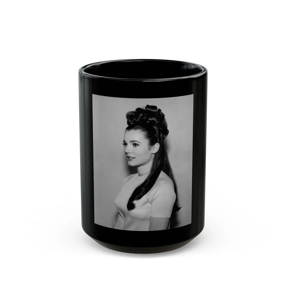 Gila Golan #84 (Vintage Female Icon) Black Coffee Mug-15oz-Go Mug Yourself