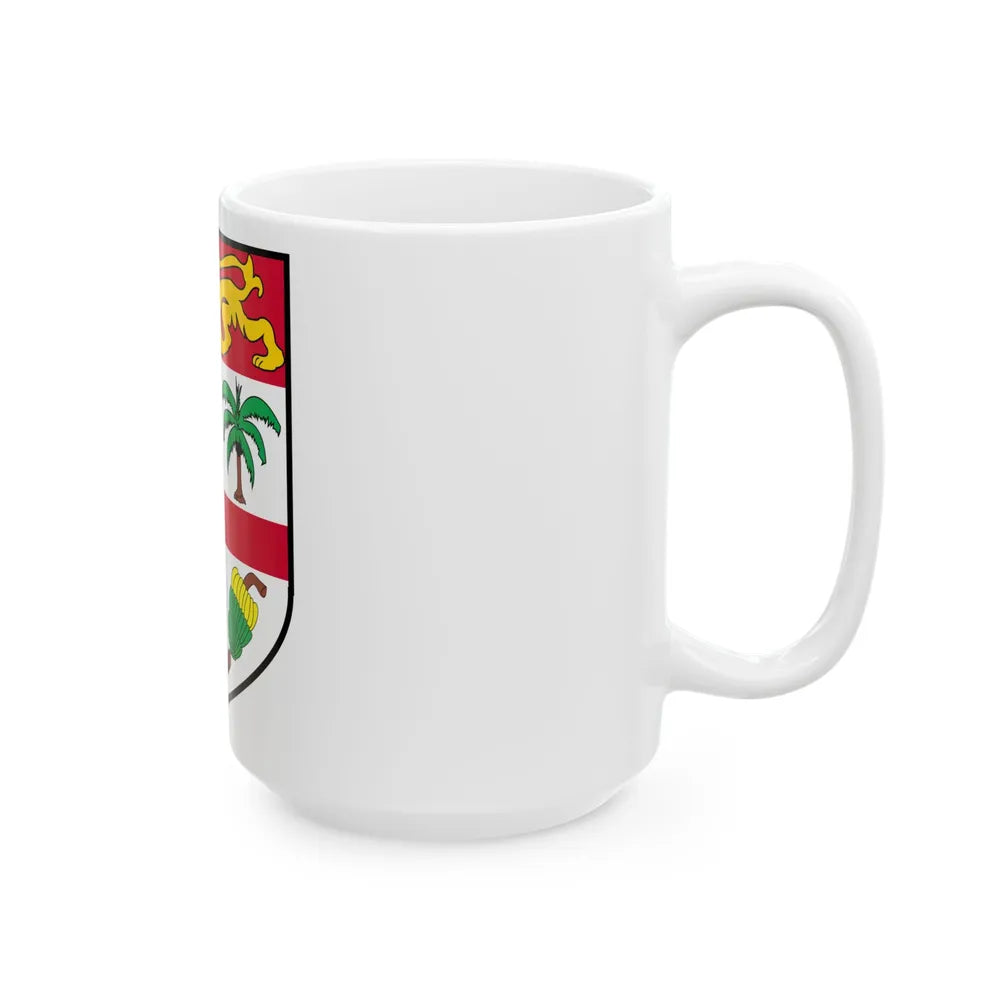 Coat of arms of Fiji 2 - White Coffee Mug-Go Mug Yourself