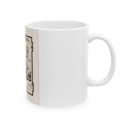 Cuties Single-Panel Comic Strip - White Coffee Mug-Go Mug Yourself