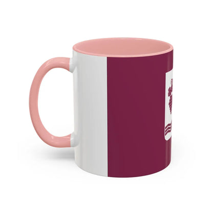 Flag of Ambrolauri Georgia - Accent Coffee Mug-Go Mug Yourself