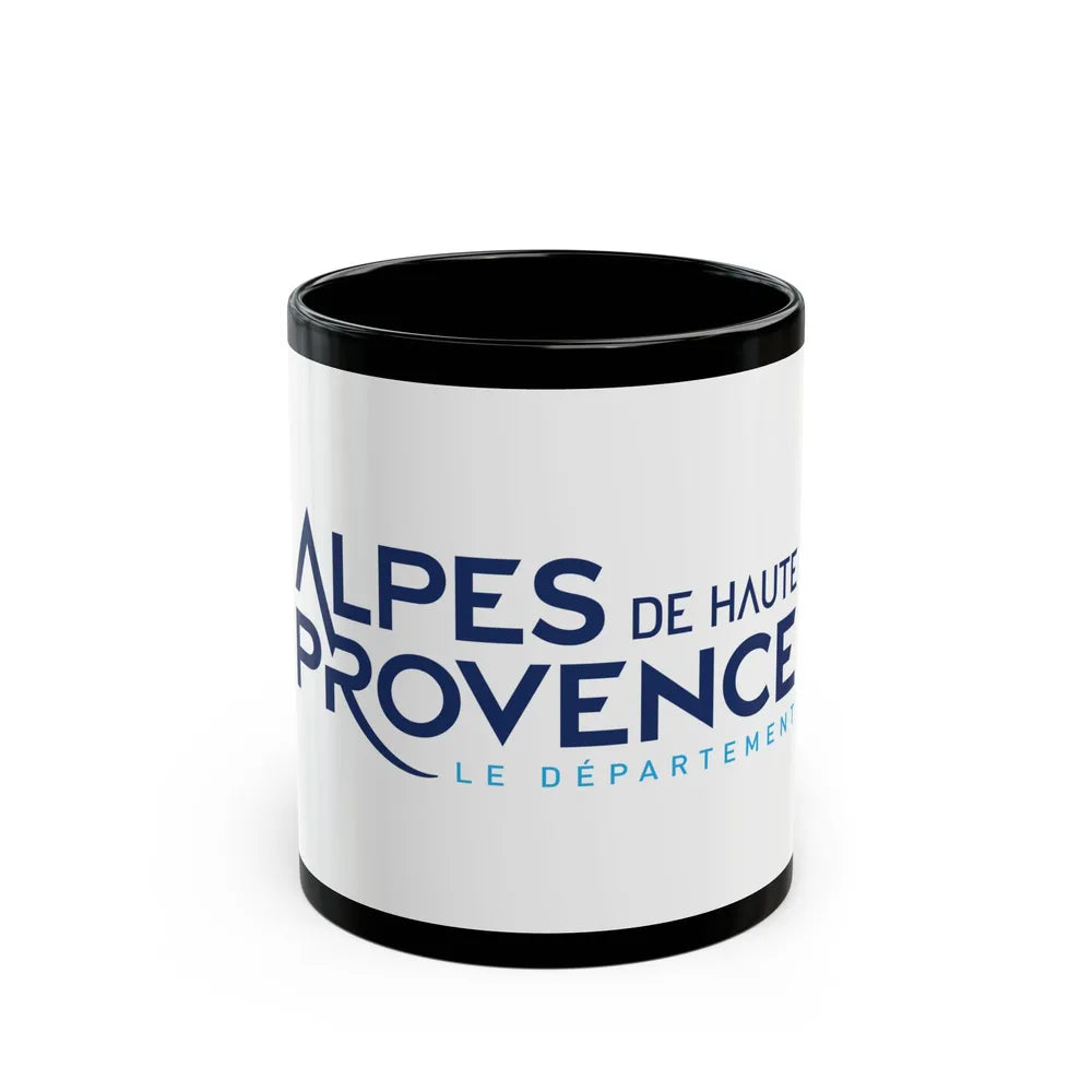 Flag of Alpes de Haute Provence France - Black Coffee Mug-11oz-Go Mug Yourself