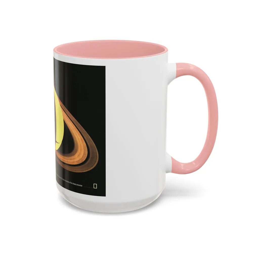 Space - Saturn (1981) (Map) Accent Coffee Mug-Go Mug Yourself