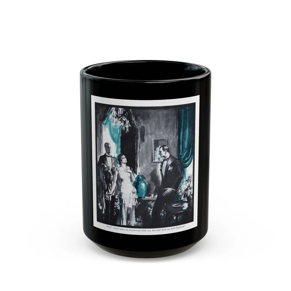 Driving Mists (2), McCall's magazine, March 1930 - Black Coffee Mug-15oz-Go Mug Yourself