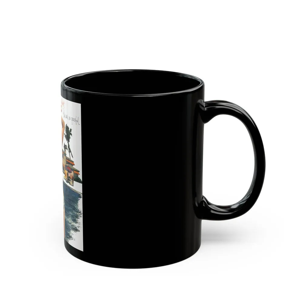 Dr. Romeo & Juliet, Esquire, June 1952 - Black Coffee Mug-Go Mug Yourself