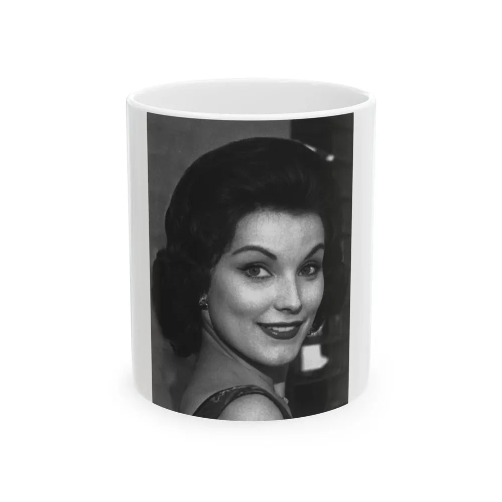 Debra Paget #506 (Vintage Female Icon) White Coffee Mug-11oz-Go Mug Yourself