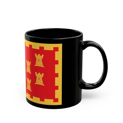 Flag of Greater Manchester UK - Black Coffee Mug-Go Mug Yourself