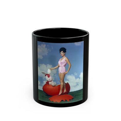 Gila Golan #43 (Vintage Female Icon) Black Coffee Mug-11oz-Go Mug Yourself