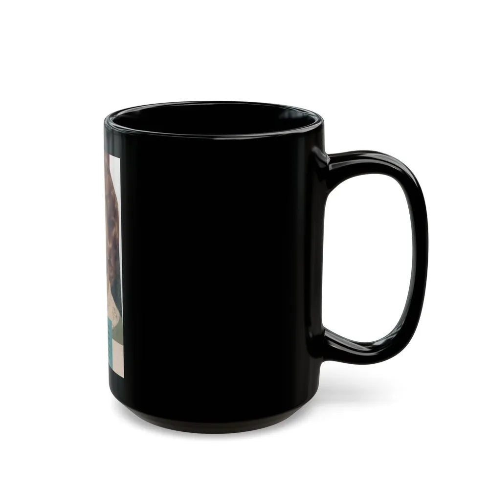 Pamela Duncan #36 - 2.5x4 Clipping (Vintage Female Icon) Black Coffee Mug-Go Mug Yourself