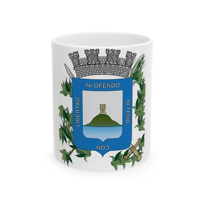 Coat of arms of Montevideo Department - White Coffee Mug-11oz-Go Mug Yourself