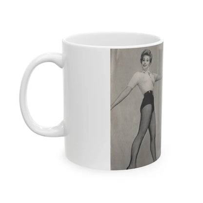 Kim Novak #140 - Scanned Mag. 66 Photos (Vintage Female Icon) White Coffee Mug-Go Mug Yourself